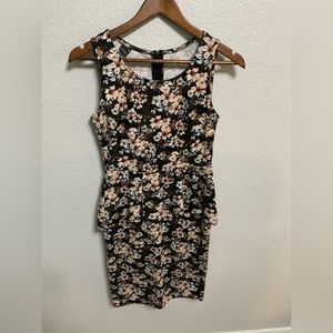 Insync, M, black with flowers